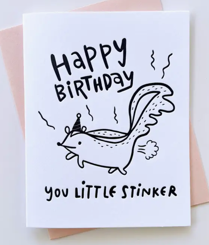 Lil Stinker Card