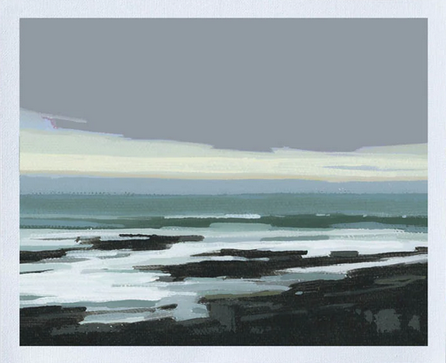 Otter Cliffs Overlook Study Print