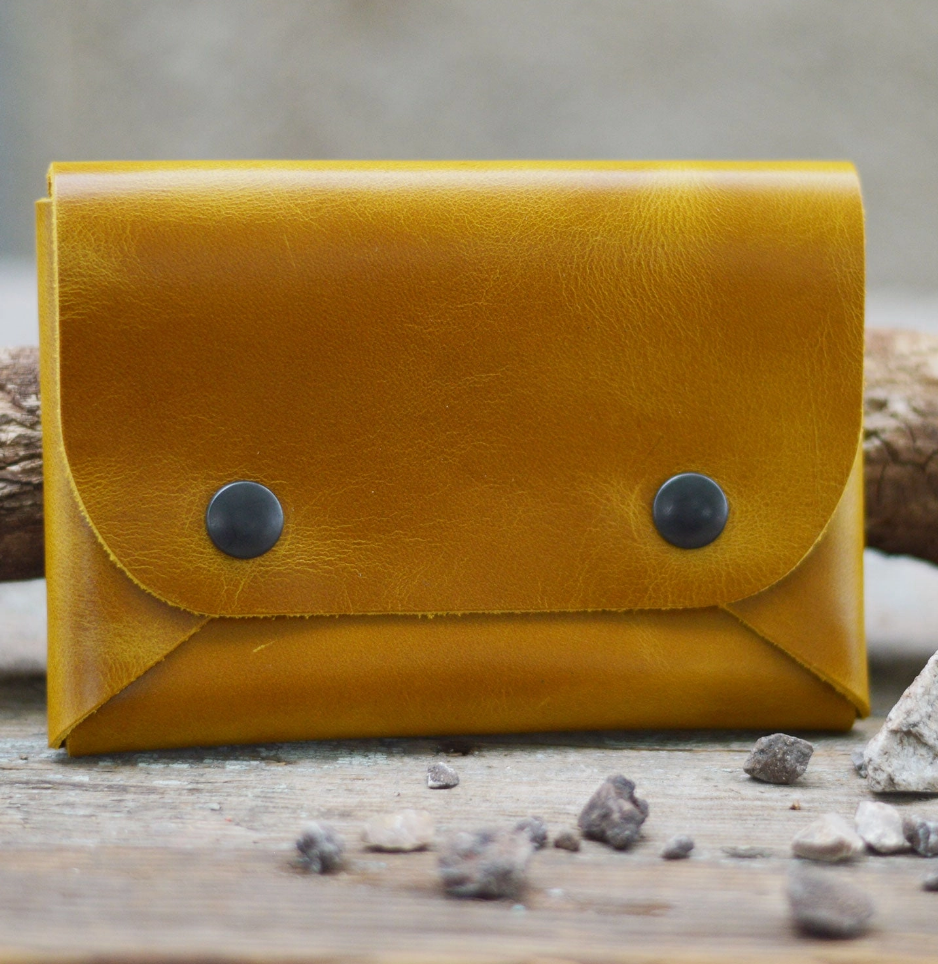 Travel Wallet | Mustard