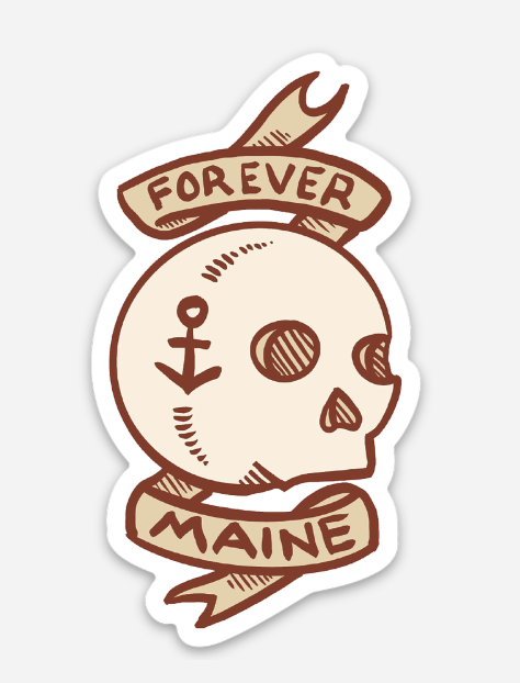 Forever Maine Sticker
