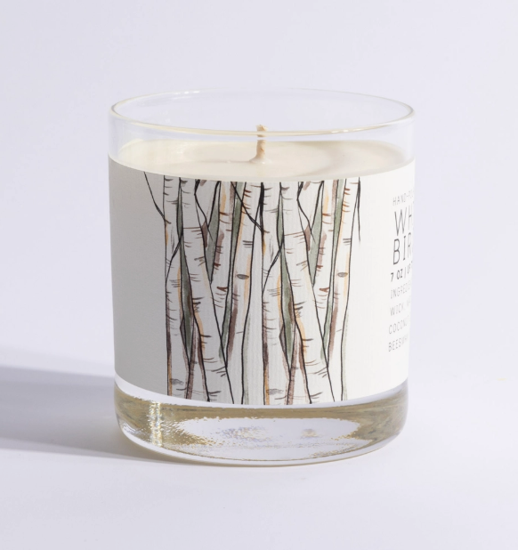 White Birch Candle