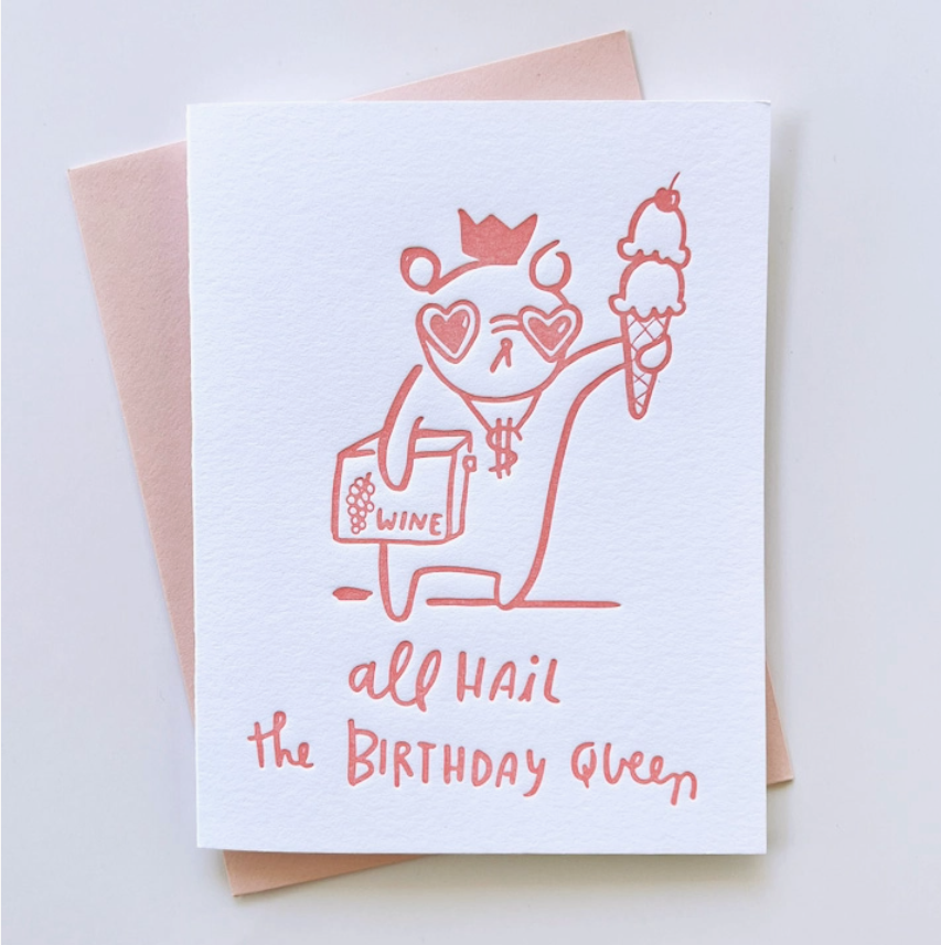Birthday Queen Card