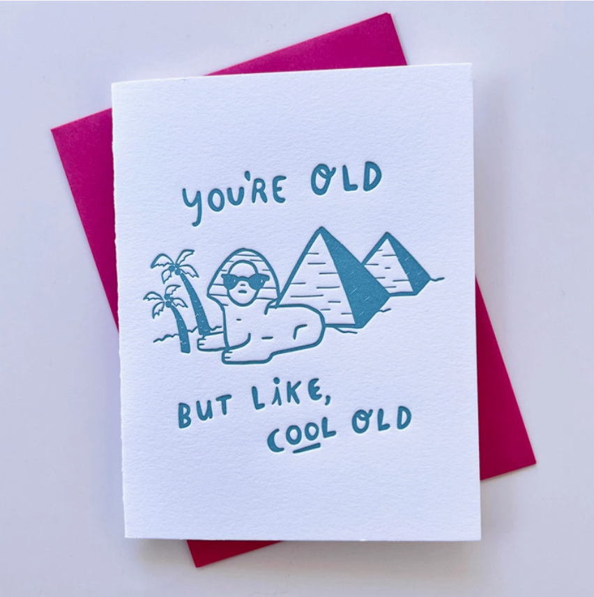 Cool Old | Sphinx & Pyramids Card