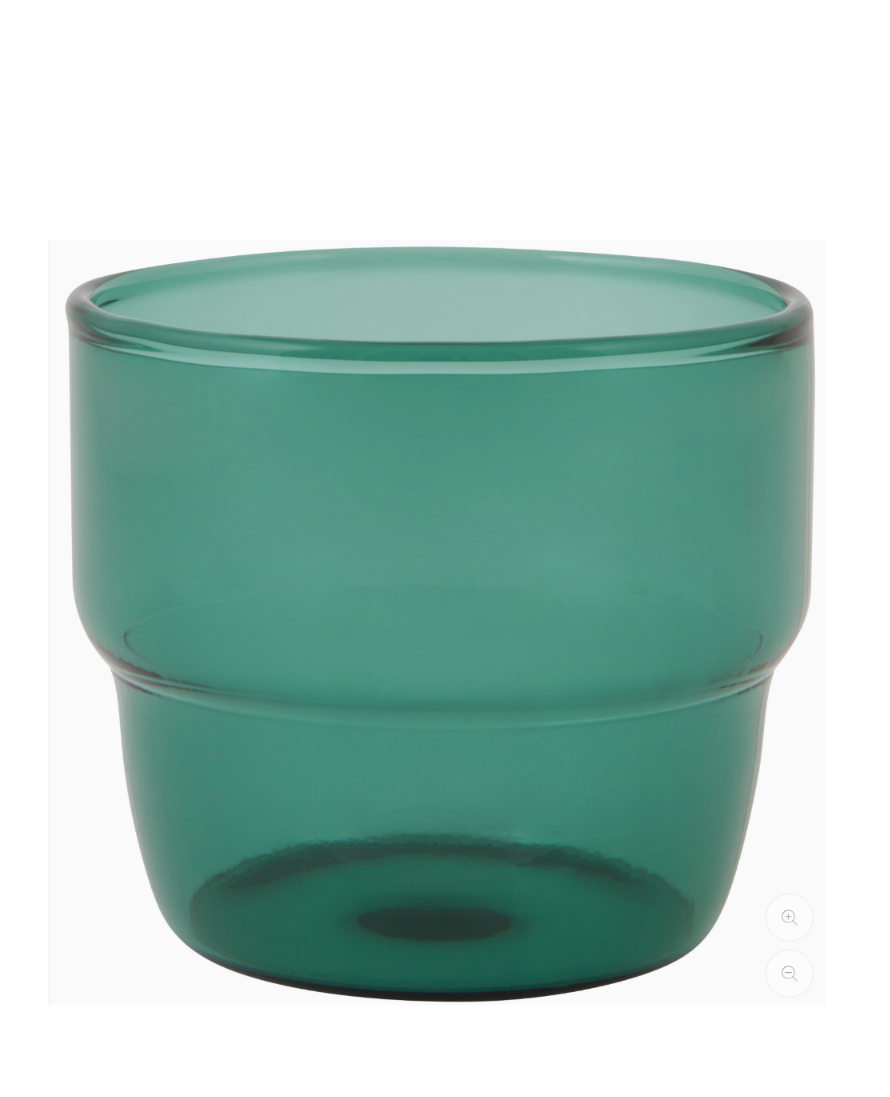 Stackable Juice Glass | emerald