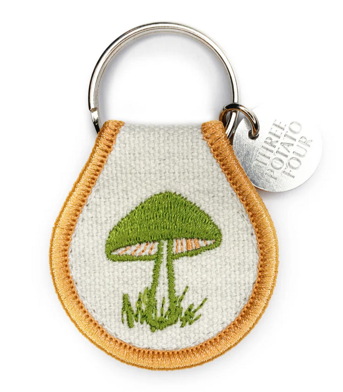 Patch Keychain - Mushroom