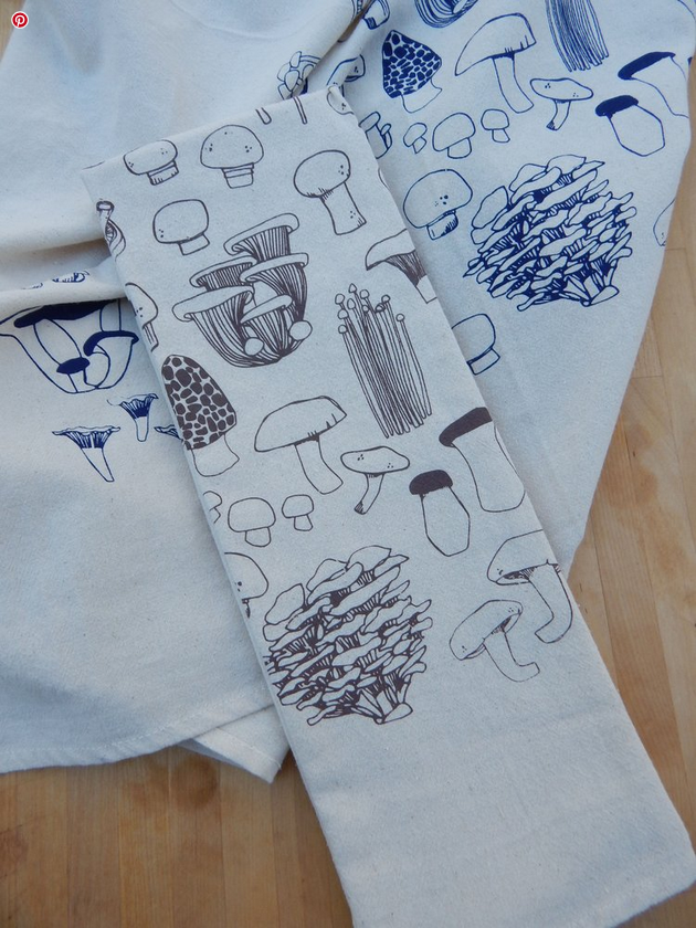 Mushroom Hand Towel