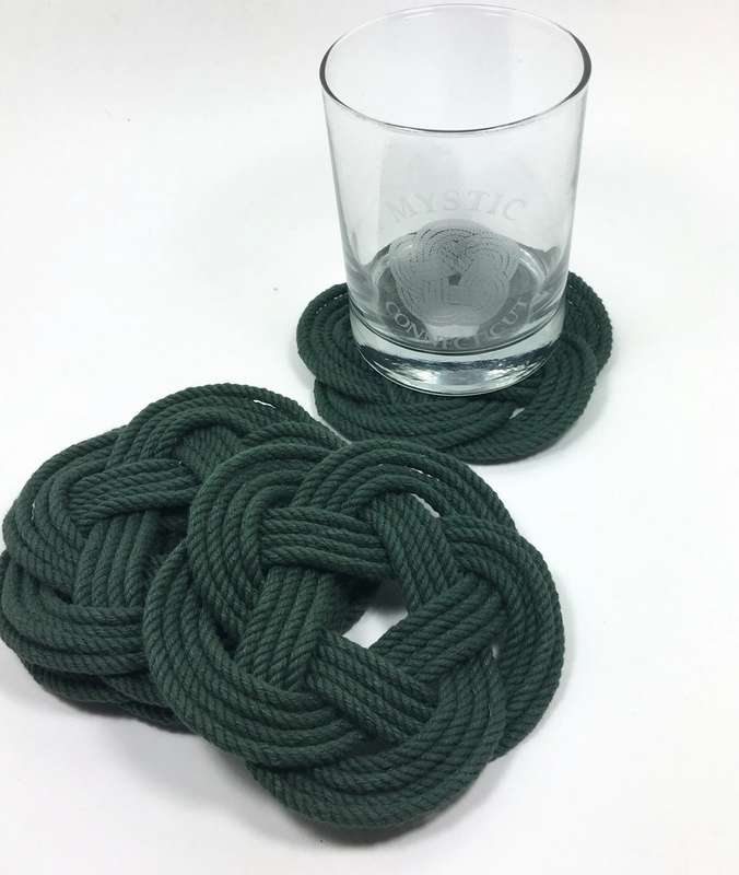 Sailor Knot Coasters | Forest