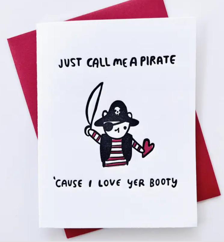 Pirate Booty Card