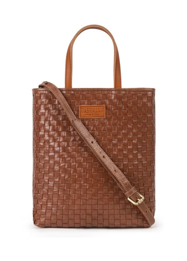 Nina Crossbody Woven | Cuoio