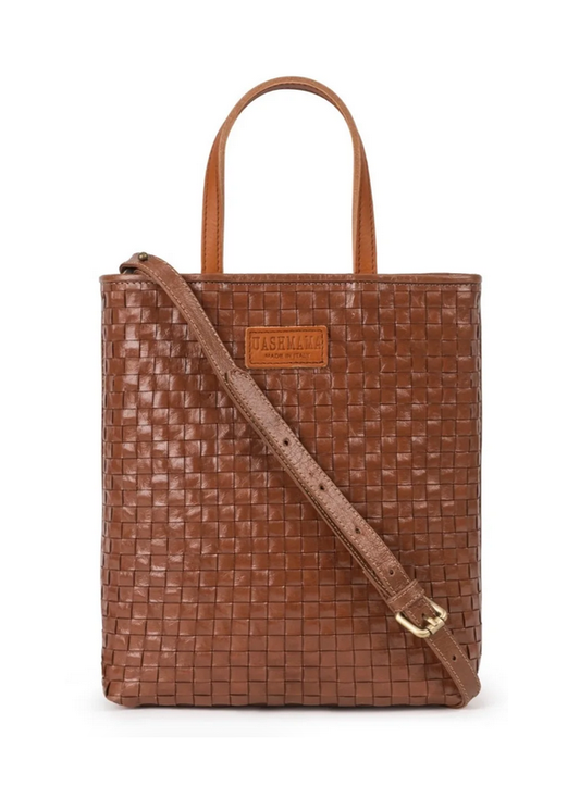 Nina Crossbody Woven | Cuoio