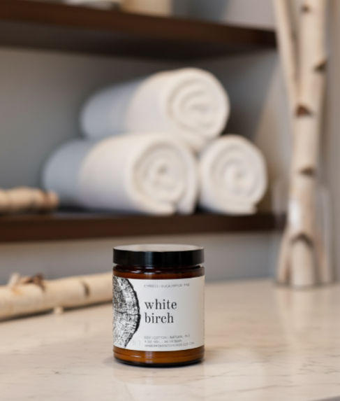 White Birch Candle