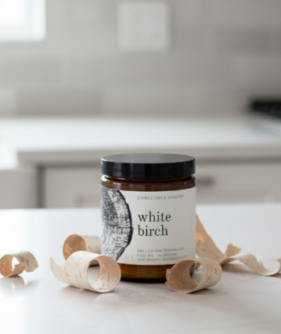 White Birch Candle
