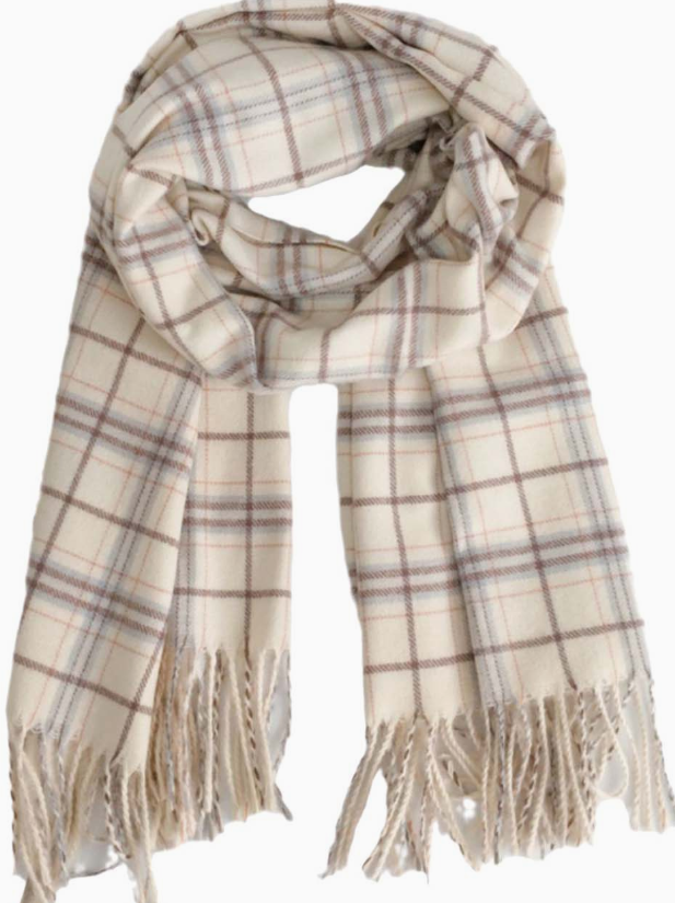 Checked Scarf
