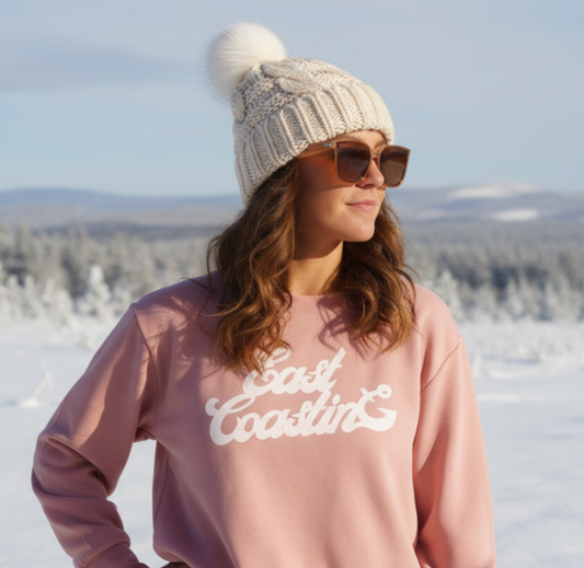 East Coasting Sweatshirt | Desert Pink
