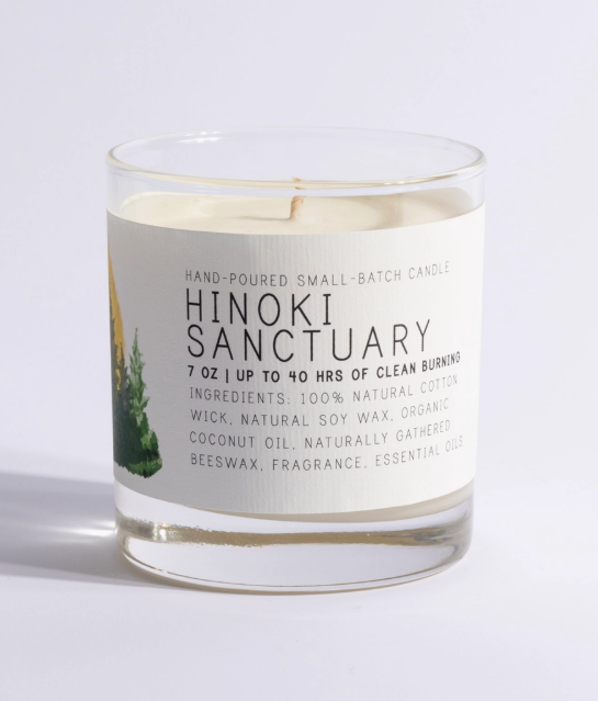 Hinoki Sanctuary Candle