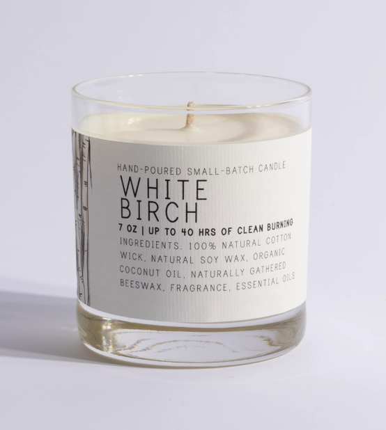 White Birch Candle