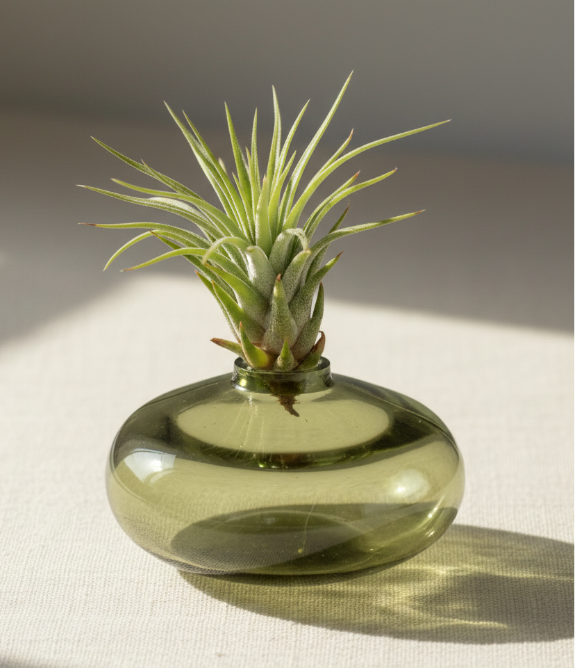 Green Bud Vase