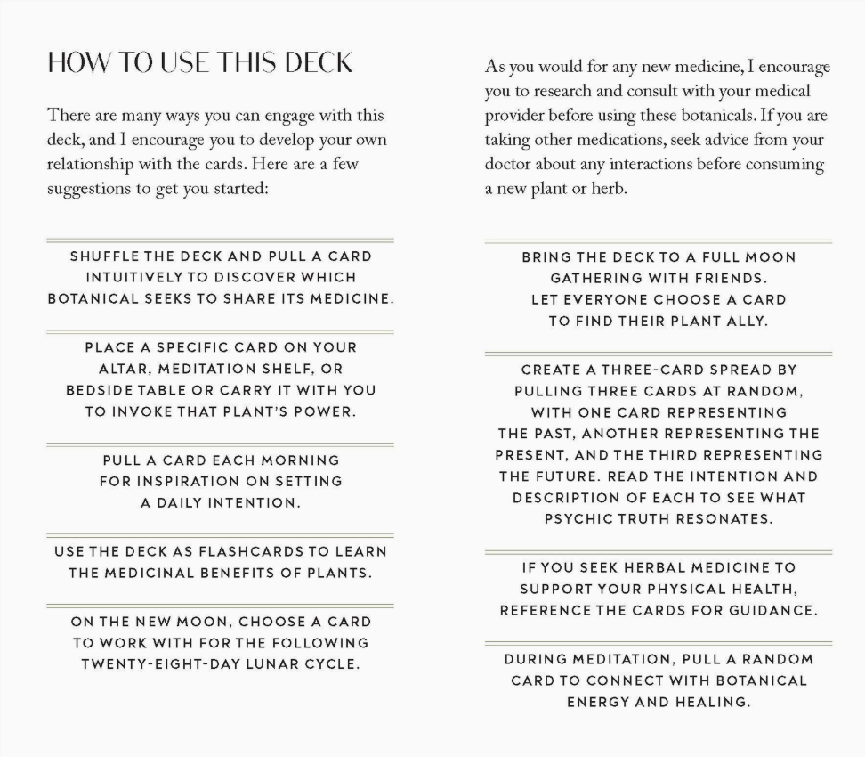 Botanical Deck