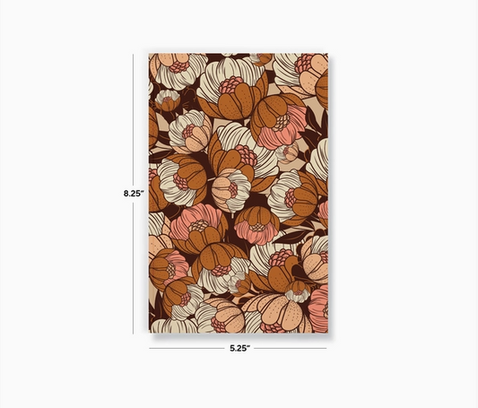Layflat Notebook | Rustic Bloom