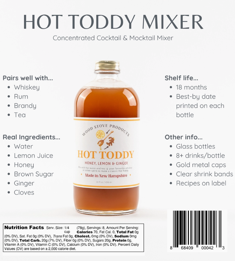 Hot Toddy Cocktail Mixer