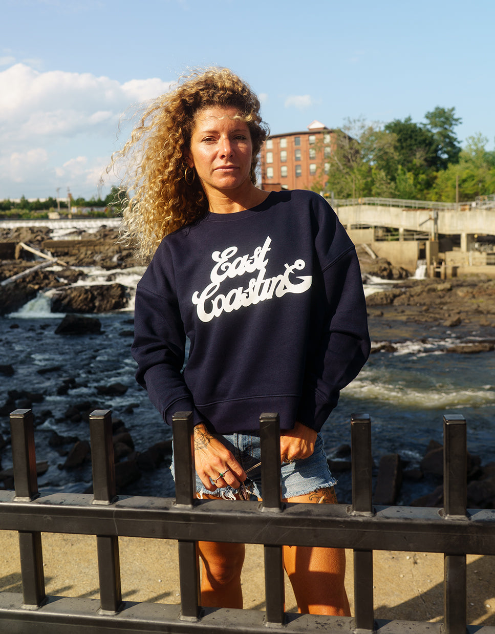 East Coasting Sweatshirt | New England Coastal Crewneck