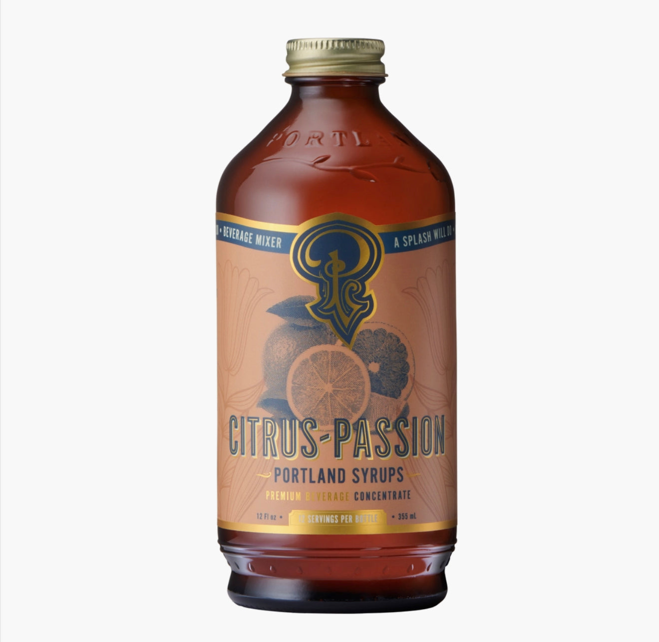 Citrus Passion Syrup by Portalnd Syrups