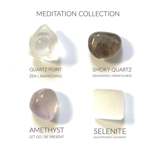 Box of Meditation Stones by Crystal Grids