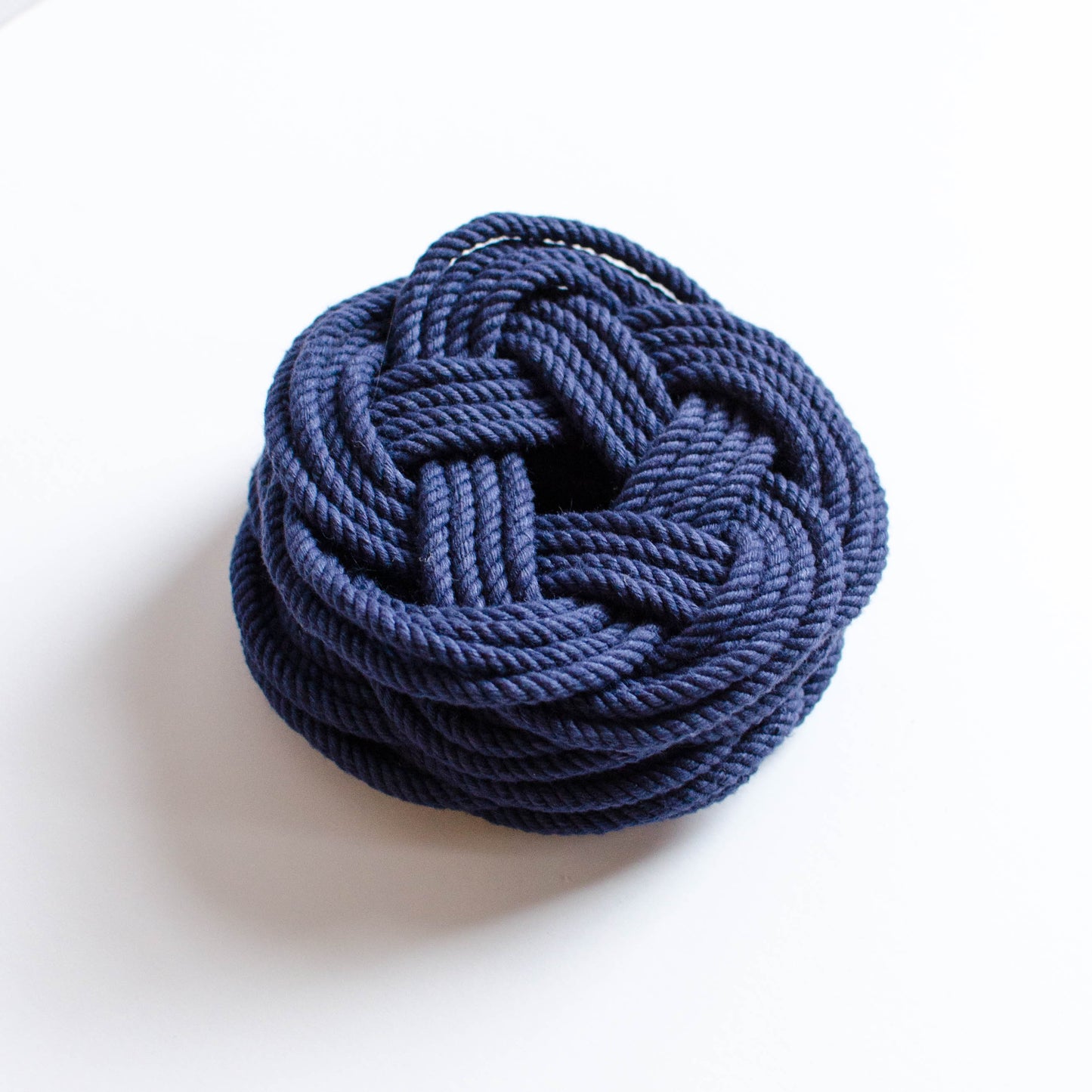 Sailor Knot Coasters Navy