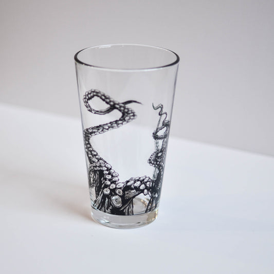Octopus Pint Glass
