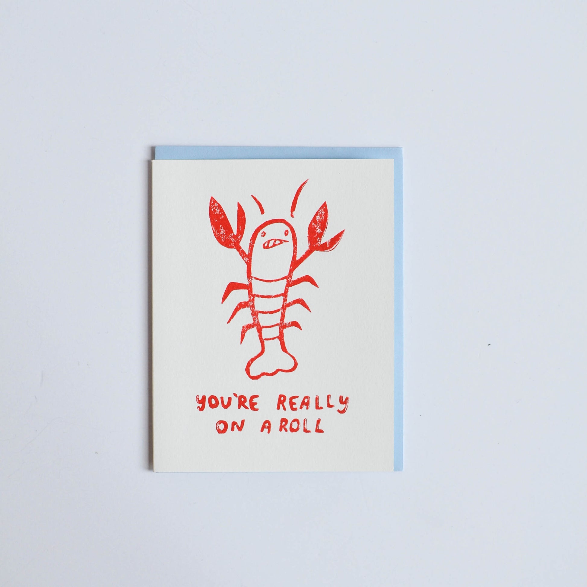 'You're really on a roll' Card