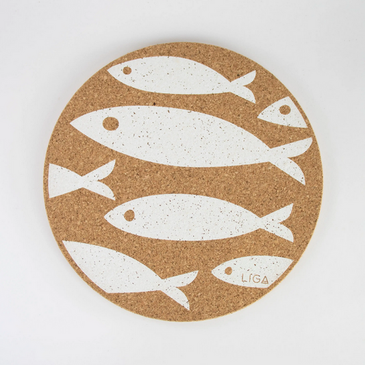 Cork Placemat Fish by Liga