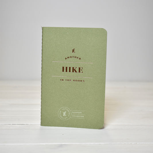 Hike Passport. Hiking log book. 