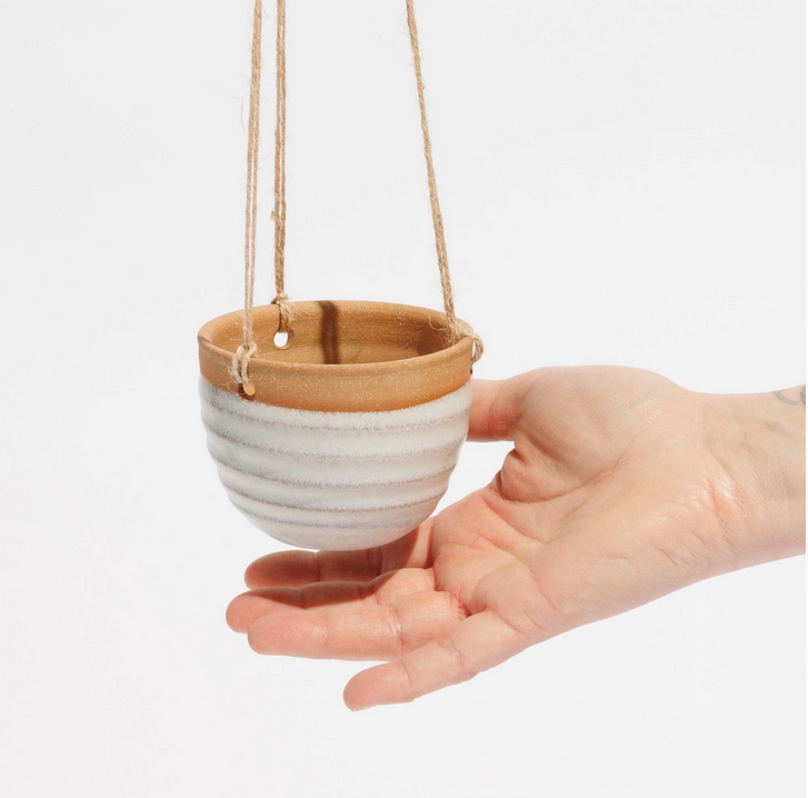 Ceramic Hanging Plant Pots | Small