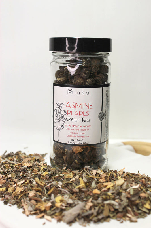 jasmine pearl blossom green tea