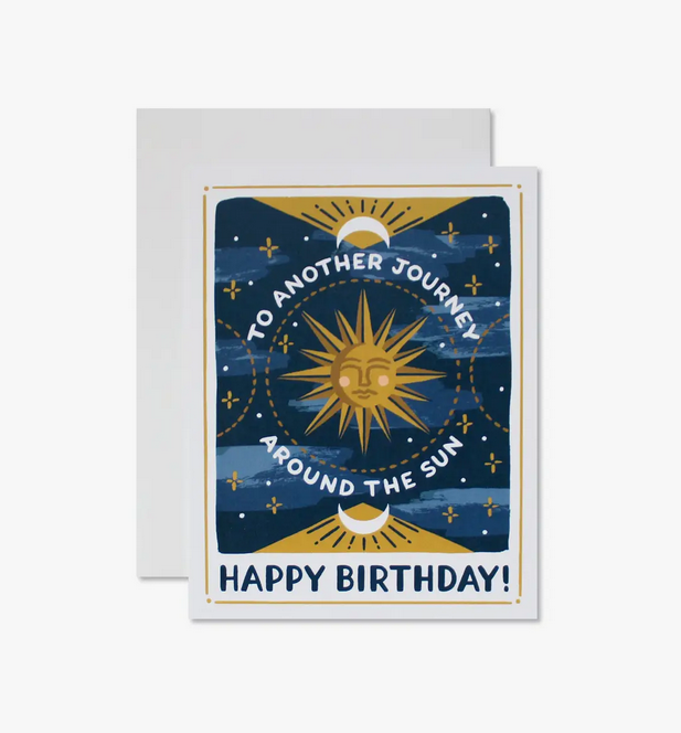 Celestial Birthday Card