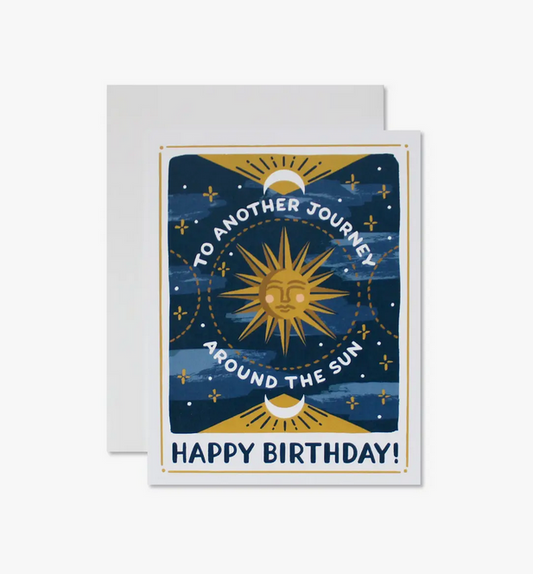 Celestial Birthday Card